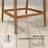 Aluminum Outdoor 24.6'' Counter Stool with Cushion