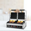 Plaque chauffante commerciale pour barbecue 19 x 9 po Panini