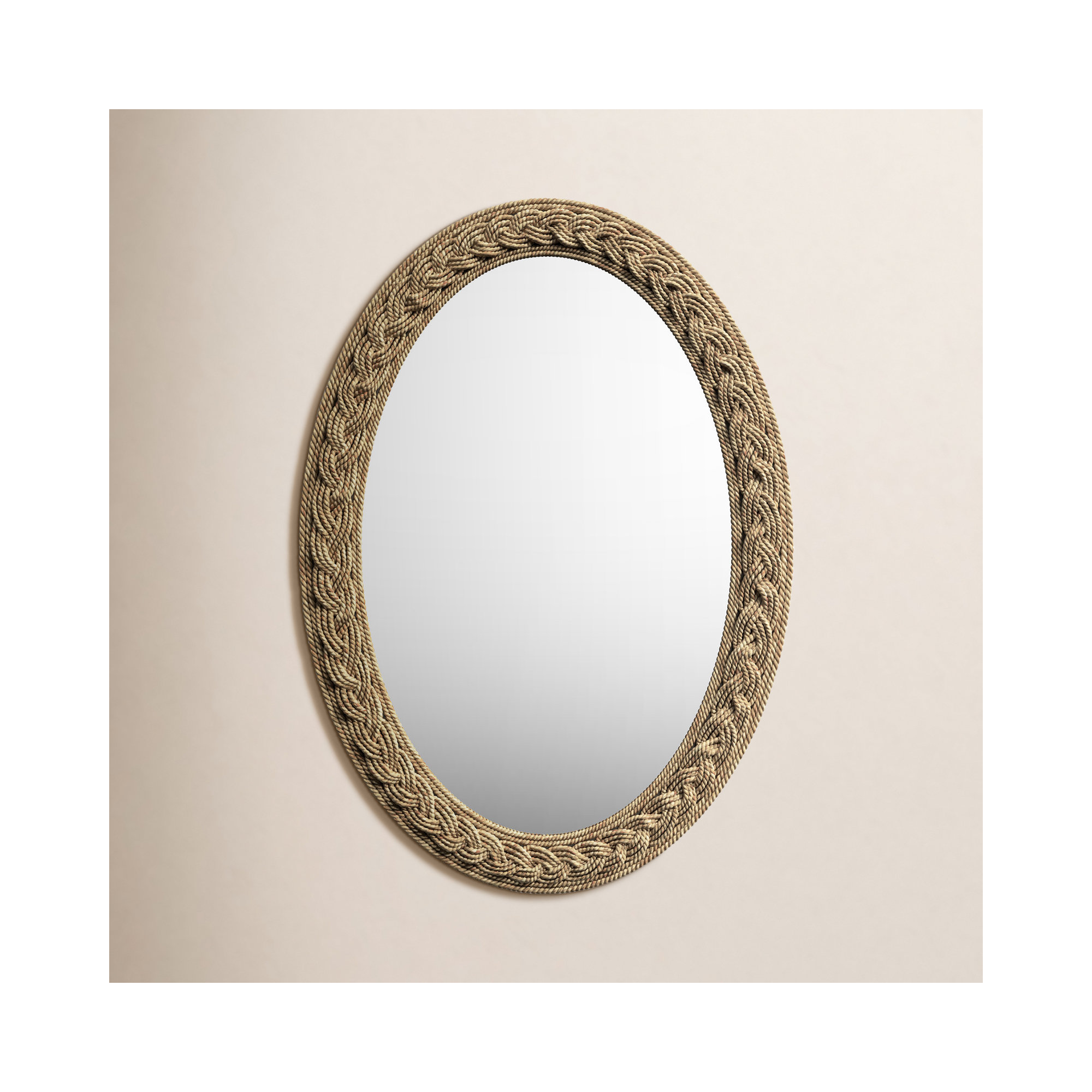 Valencia Ruppie Maritime Oval Wall Mirror