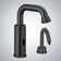 Automatic Sensor Touchless Faucet and Soap Dispenser Set for Hygienic Hand Washing