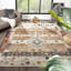 Phoeba Southwestern Area Rug in Beige-1201451036