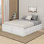 Structure de lit plateforme grand avec 6 tiroirs-739618308