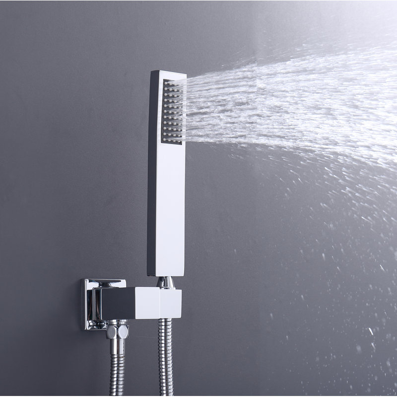 Rain Adjustable Shower Head 1.75 GPM GPM, Chrome