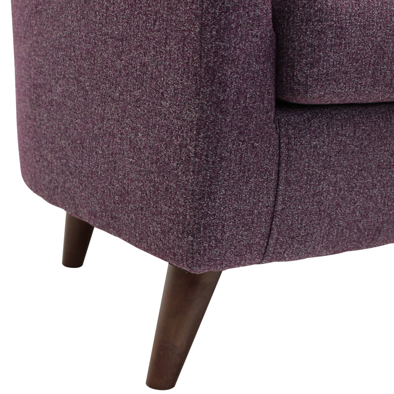 Laclaire Upholstered Club Chair, Terrace Plum 100% Polyester