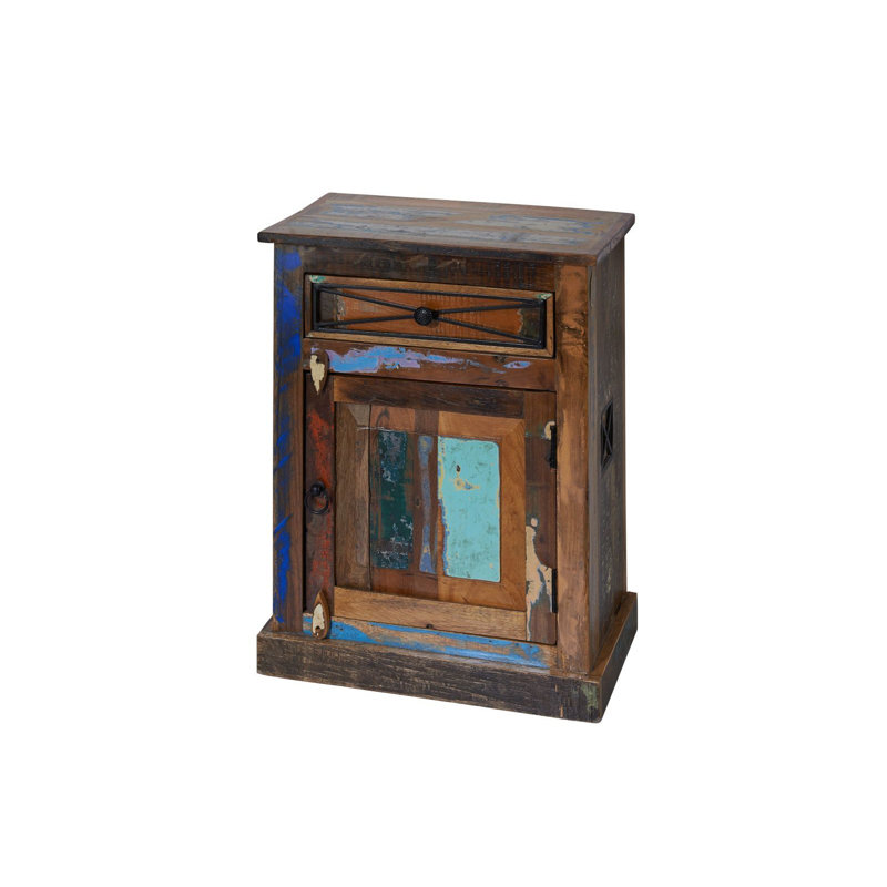 Nature Of Spirit Solid Wood 55cm W 1 - Drawer Chest of Drawers