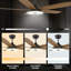 Gatha Ceiling Fan with LED Lights-580664638-581072870-581072876