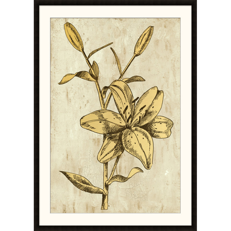 Gilded Florals 4 Painting