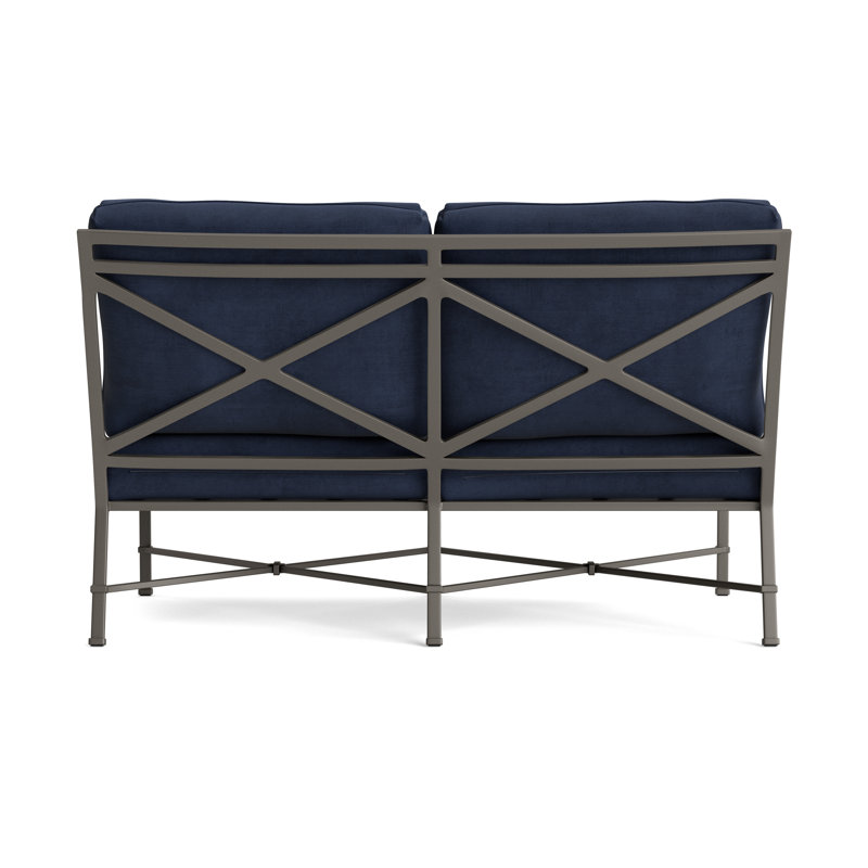 Venetian Outdoor 2 - Seat Loveseat, Fusion Neptune, Mica
