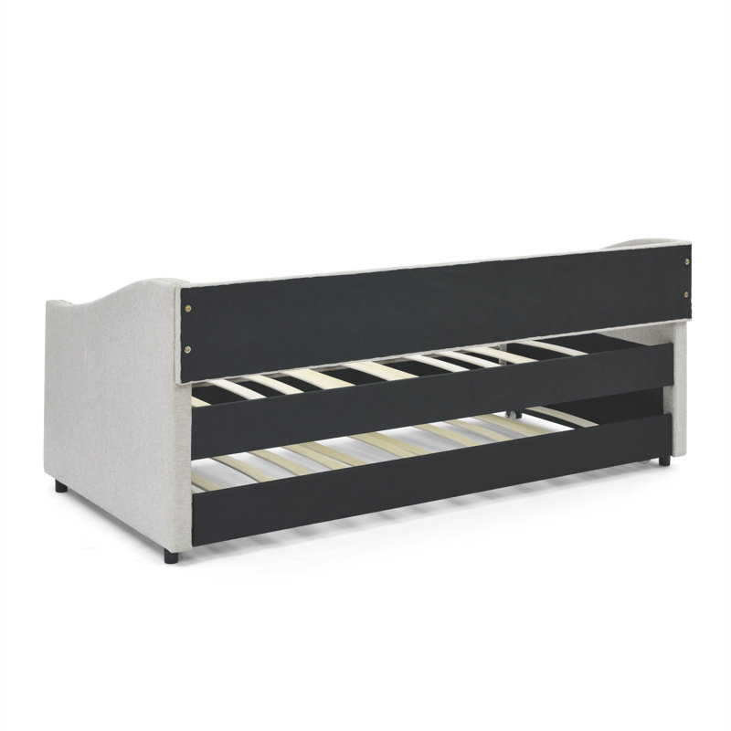 Twin Size Daybed With Trundle For Bedroom
