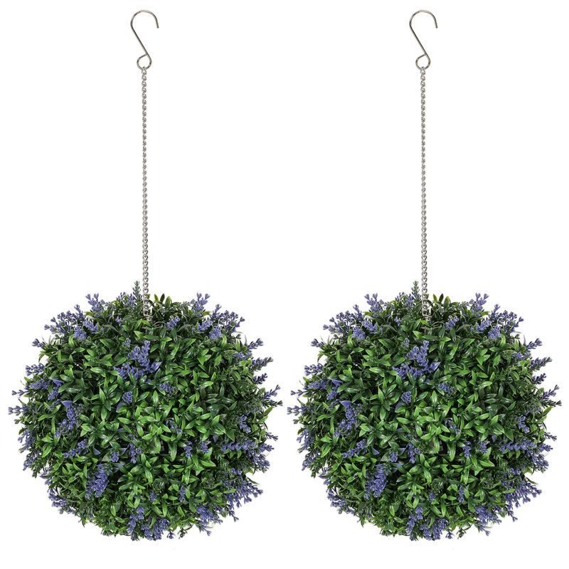 Stearne 27cm Faux Lavender Flower Plant in Freestanding