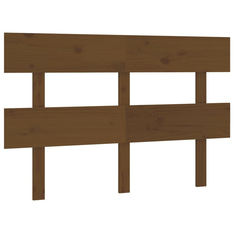 Clovis Solid Wood Headboard, 144 x 81 cm, Brown