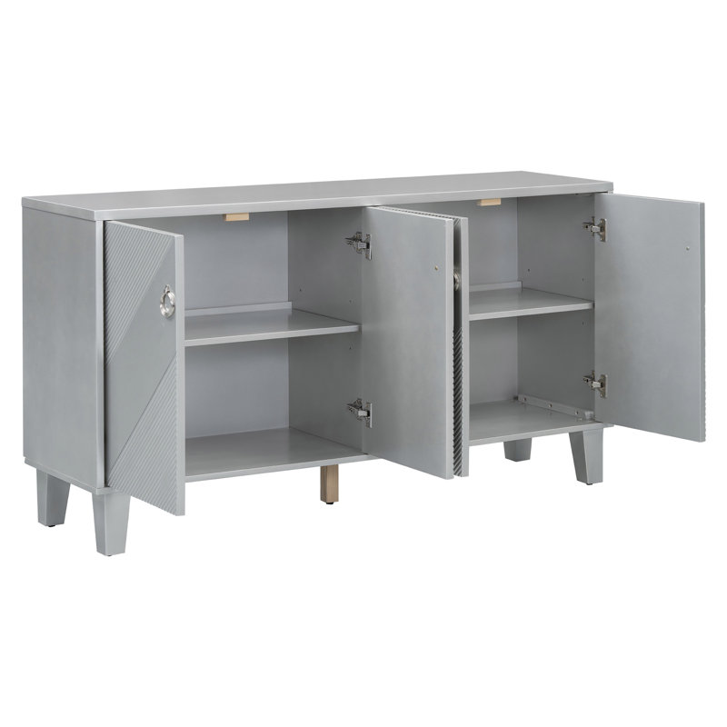 Buffet décoratif Meriann, Argent