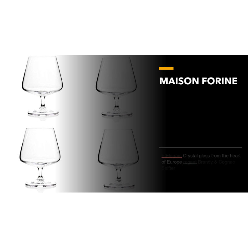 Verres à cognac Gourmet