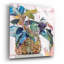 «Abbey's Greens» par Jenny Westenhofer, art mural en verre acrylique-101619144