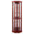 Chiema Corner China Cabinet with Adjustable Shelf-1627204345
