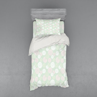 Farmhouse / Country Polyester Floral Duvet Cover