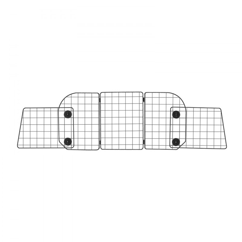 Barrière de séparation pour chien 36,6 "à 60" Dog Car Barrier, L 60 po x P 0,5 po x H 16,7 po