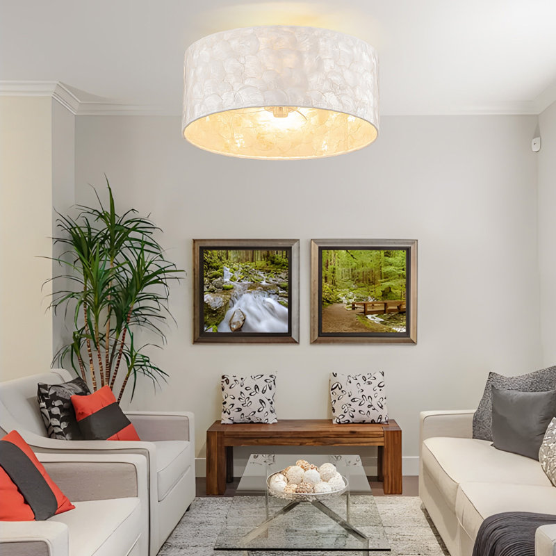 Ventilateur de plafond Boho Coastal avec lumières et télécommande