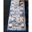 Tapis bleu marine Rizo Pat-1845627459