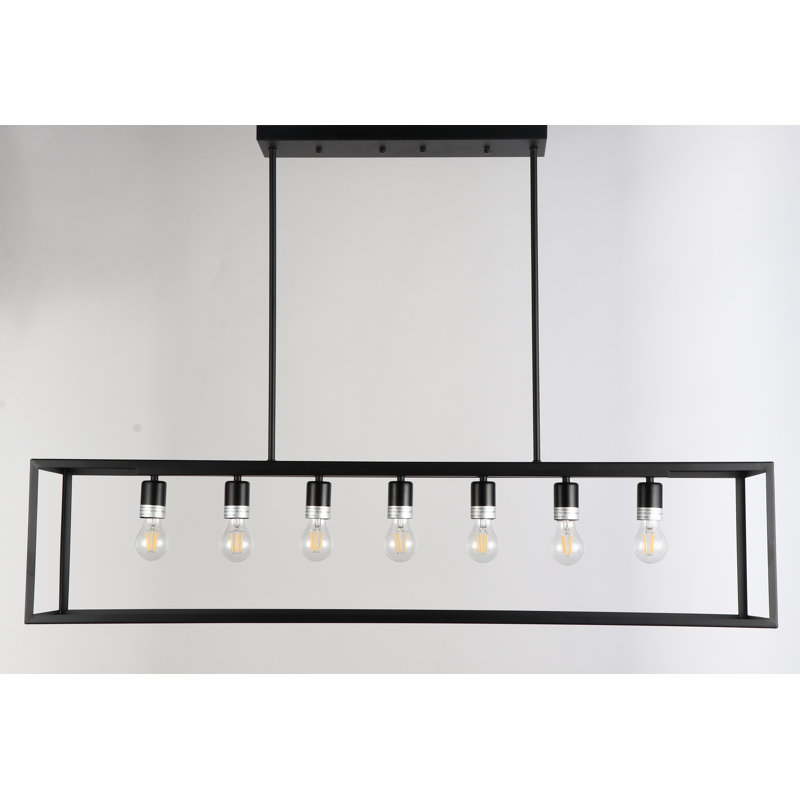 Carlyle 7 - Light Matte Black Pendant
