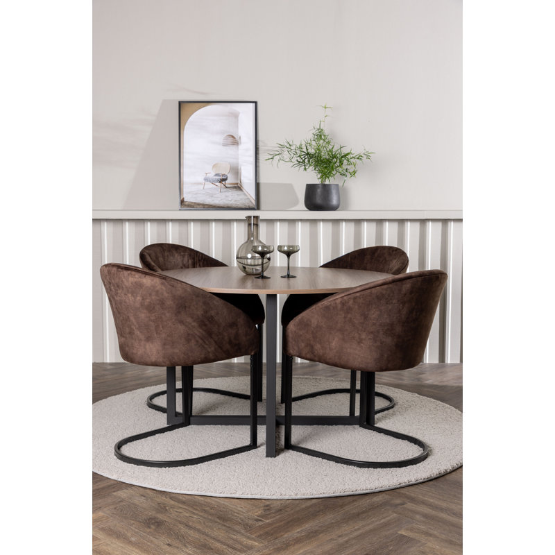 Dannalee 4 - Person Dining Set