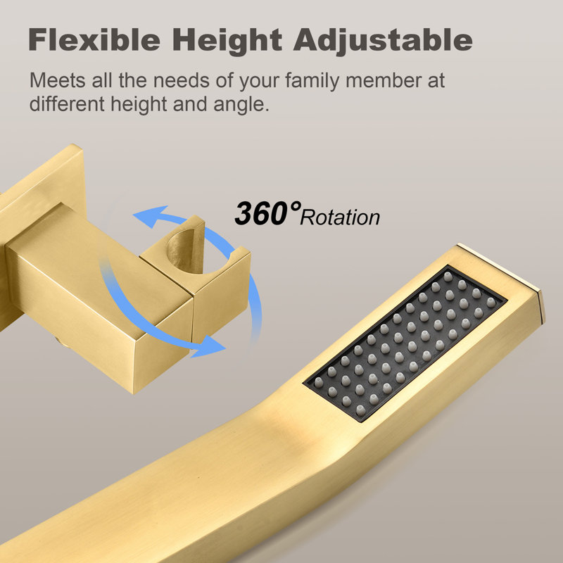 Diverter Accent, Brushed Gold