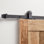 Ensemble de quincaillerie de porte de grange simple standard standard
