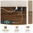 47.2" Wide Pantry Cabinet with Drop Leaf and Charging Station, Walnut