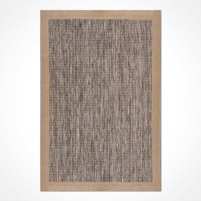 Modern Brown Machine Washable Non-Slip Area Rug