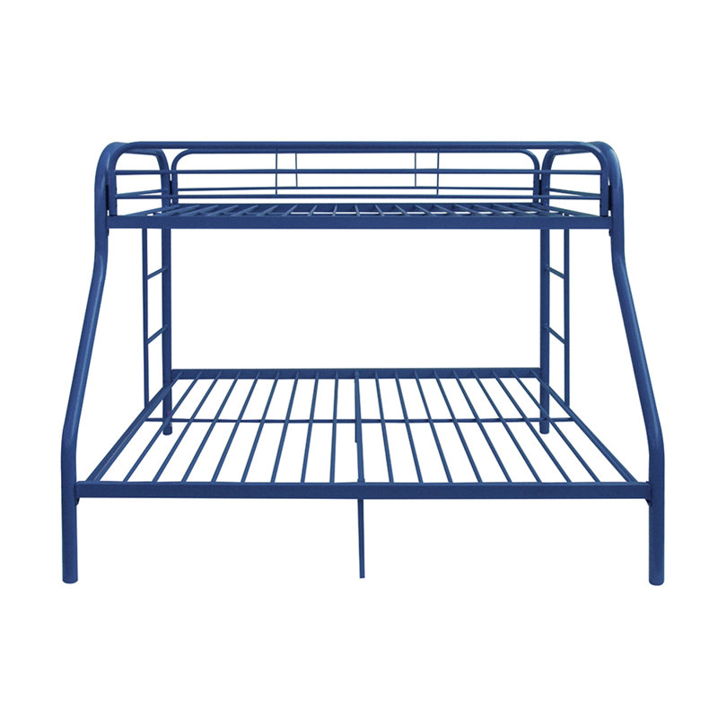 Henline Kids Bunk Bed, Twin Over Full, Blue