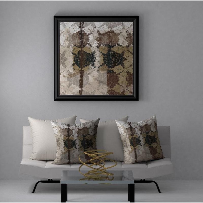Housse de coussin décorative carrée totally inspire, 18 po x 18 po