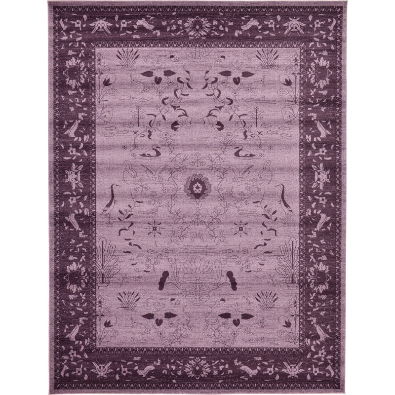 Godina Floral Indoor Rug, Rectangle 10' x 13'