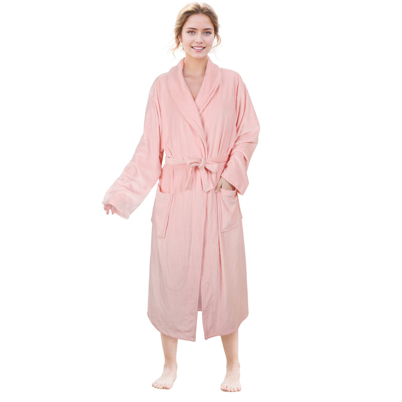 Peignoir léger Tirrinia, L, Rose