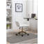 Tabouret pivotant en tissu Modern