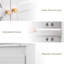 Armoire de rangement pour garde-manger de 71 po, grande armoire de cuisine Farmhouse, armoire de rangement pour garage avec portes et tablettes réglables-161088951