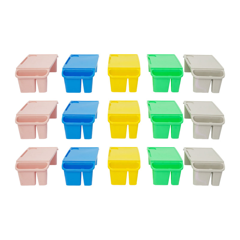 Portable Activity Tray, Stackable Portable Lap Tray(15 PCS)