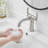 Single-Hole 2-handle Bathroom Faucet with Drain Assembly-94339879