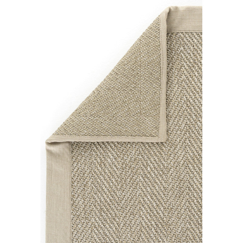 Rennette Chevron Machine Made Indoor / Outdoor Area Rug, Runner 3'3" x 11'6"