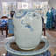 Porcelain Vase Old World