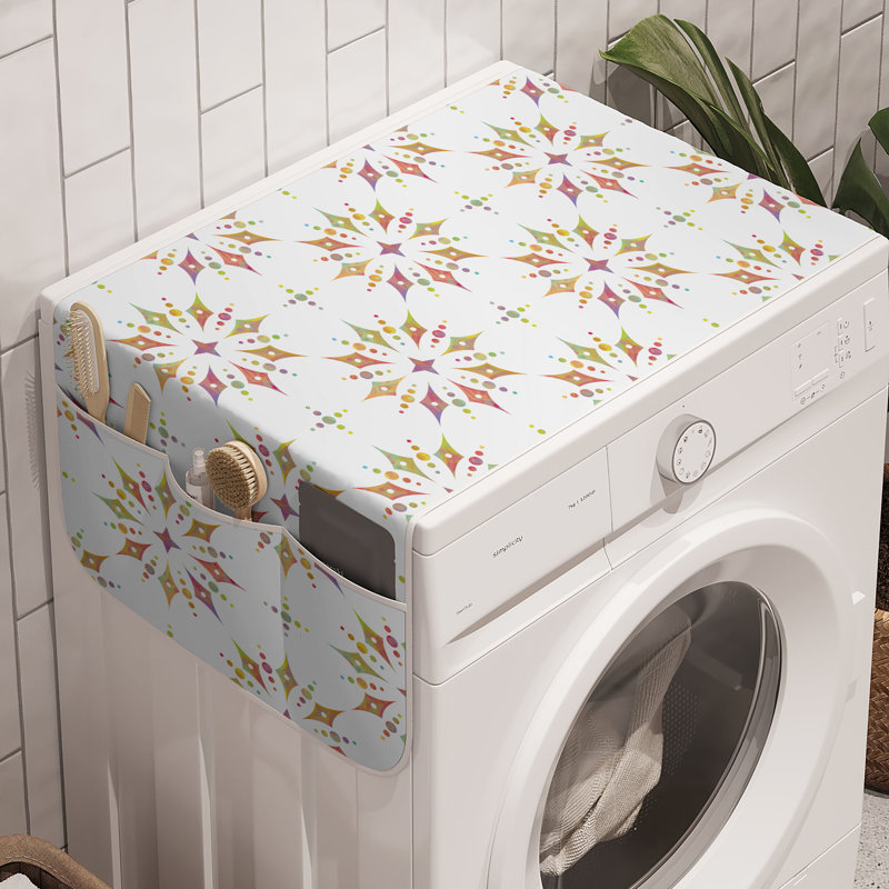 East Urban Home Vintage Washing Machine Organizer Pack of 2 47" x 18.5"