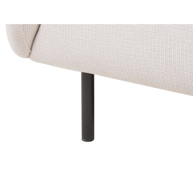 Jenkin Upholstered Barrel Chair, Black, Beige