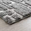 Tapis d'intérieur gris à poils longs Kierre-579253552