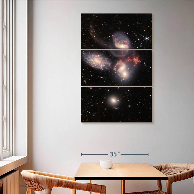 Oberle James Webb, Stephan's Quintet, H 65 po x l 42 po