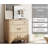 63" Wood Dresser With 6 Drawers,2-IN-1 Farmhouse Storage Dresser Bedside Cabinet,Side Table For Bedroom,Living Room, Closet-1879508869