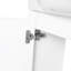 Meuble-lavabo mural avec lavabo en céramique blanche-27076899