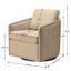 Chaise pivotante en bois de lin massif-1382870970