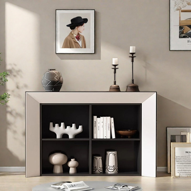 Armoire de vestibule Wabi-Sabi, H 35,4 po x l 47,2 po x P 13,8 po