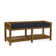 Banc de rangement en osier Glinda