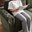Lit de salon, lit convertible 21,8 po avec matelas pliant de 83,8 po et lit gigogne escamotable confortable, 21 po. Matelas en tissu. Structure stable. Éponge à haute densité. 3 sièges-707562713