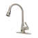 JS Pull-down Sensor and Infrared Sensor Touchless Kitchen Faucet with Deck Plate  2 Spray Modes